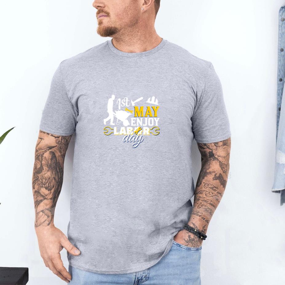1st may enjoy labour day T-Shirt - Image 4