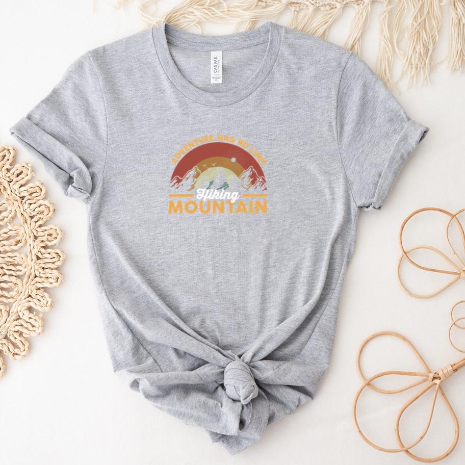 Adventure has no Limit Hiking Mountains T-Shirt