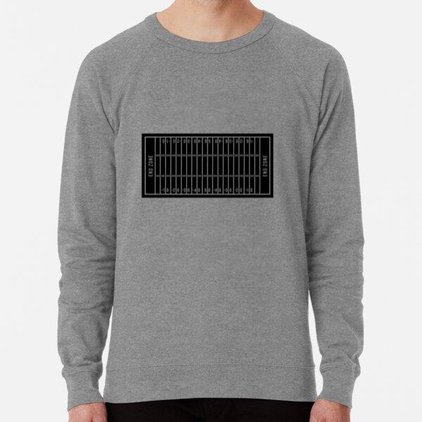 American Football Field Black Sweatshirt