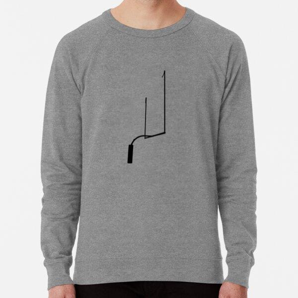 American Football Goal Post Side Stroke Sweatshirt