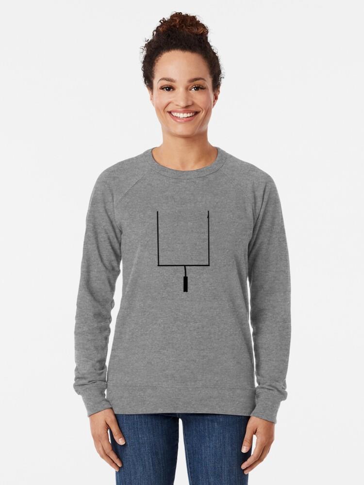 American Football Goal Post Stroke Sweatshirt - Image 3