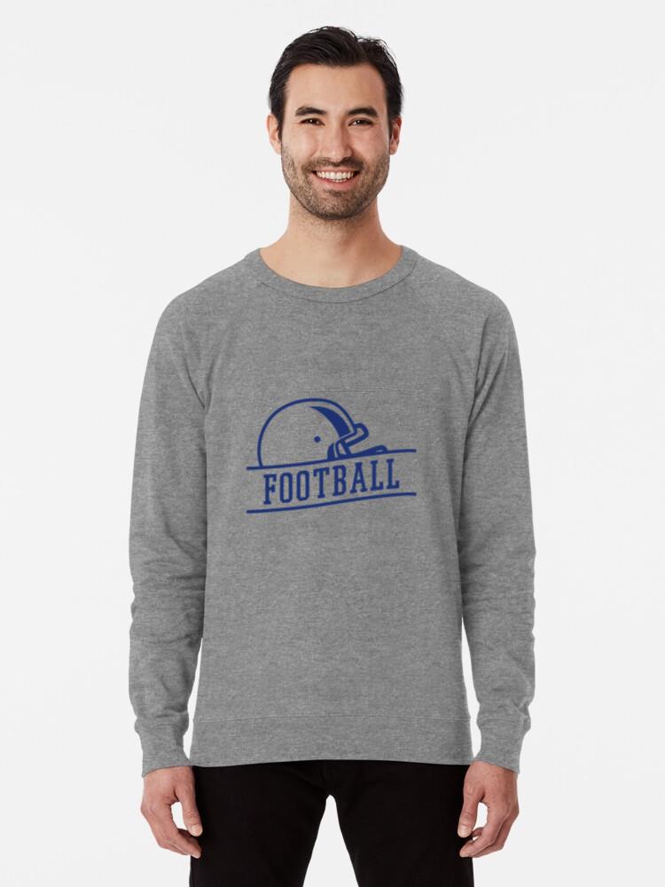 American Football Helmet Badge Sweatshirt - Image 2