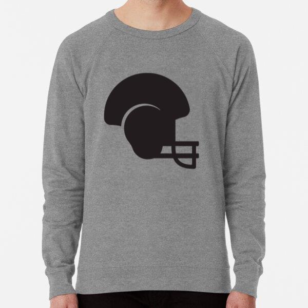 American Football Helmet Black Sweatshirt