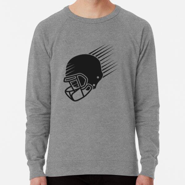 American Football Helmet Cut Out Sweatshirt