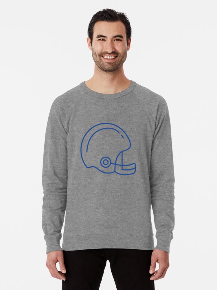 American Football Helmet Stroke Sweatshirt - Image 2