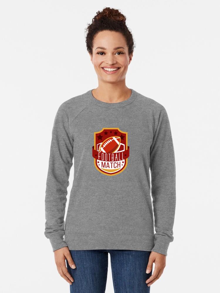 American Football Lettering Sweatshirt - Image 3