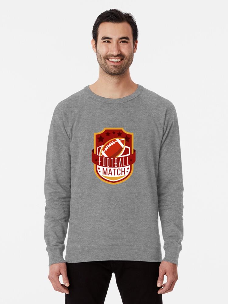 American Football Lettering Sweatshirt - Image 2