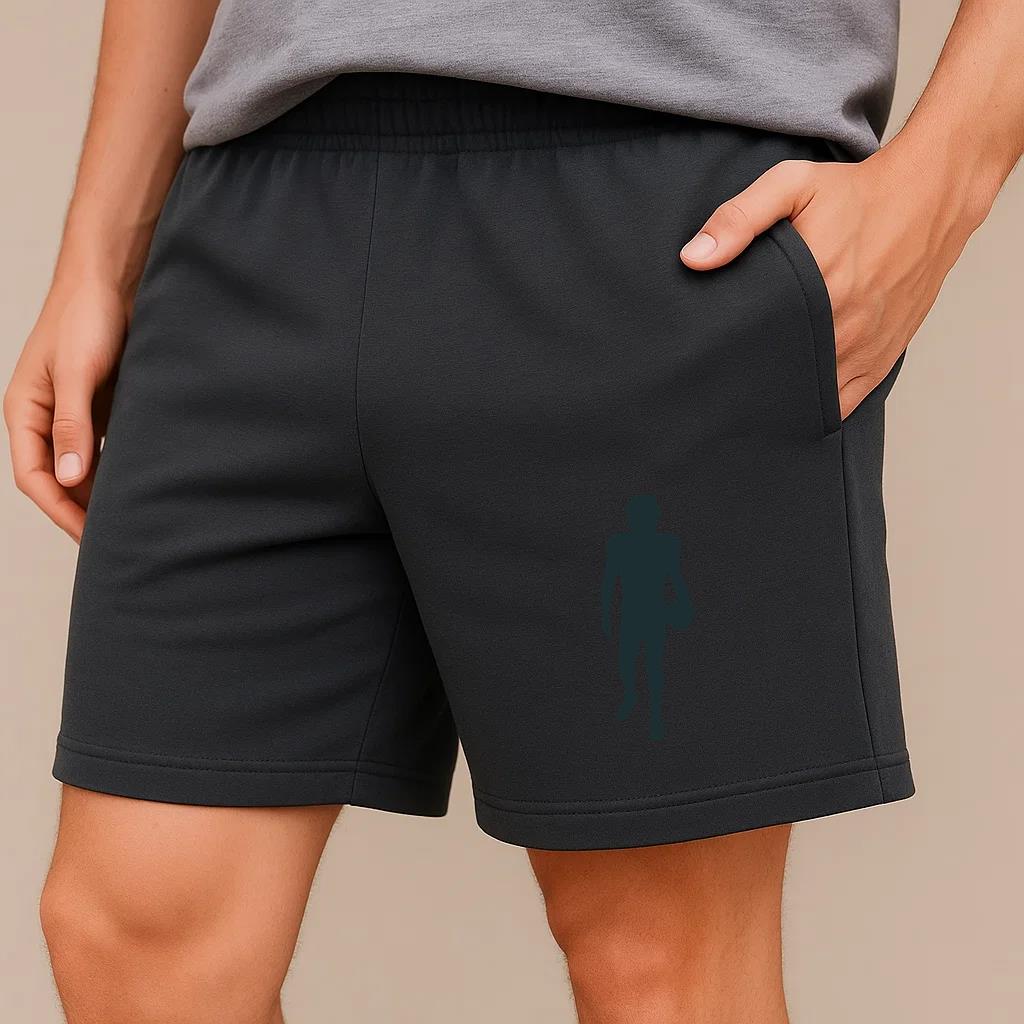 American Football Player Walking Silhouette Short - Image 2