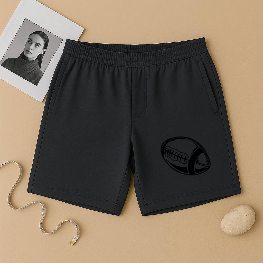 American Football Side High Contrast Short
