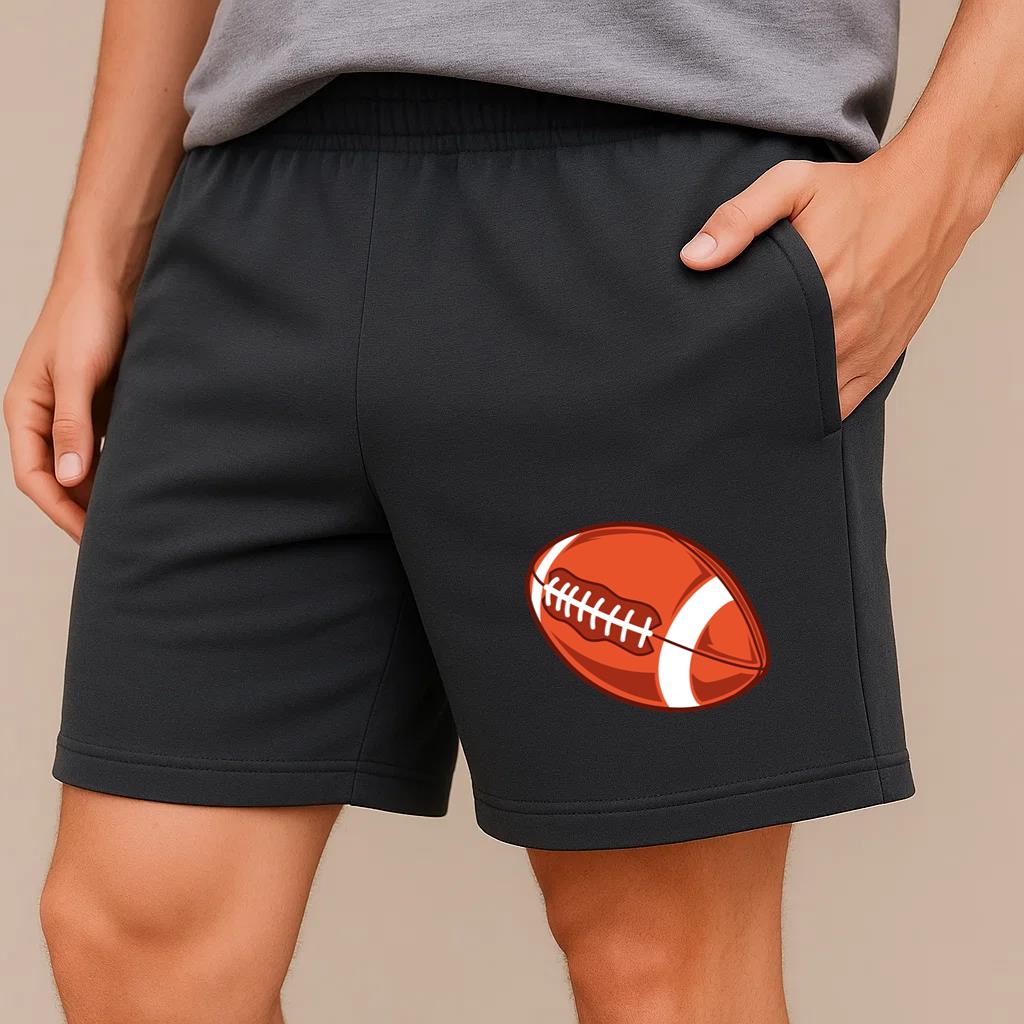 American Football Side Illustration Short - Image 2