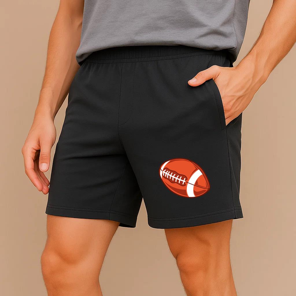 American Football Side Illustration Short - Image 4
