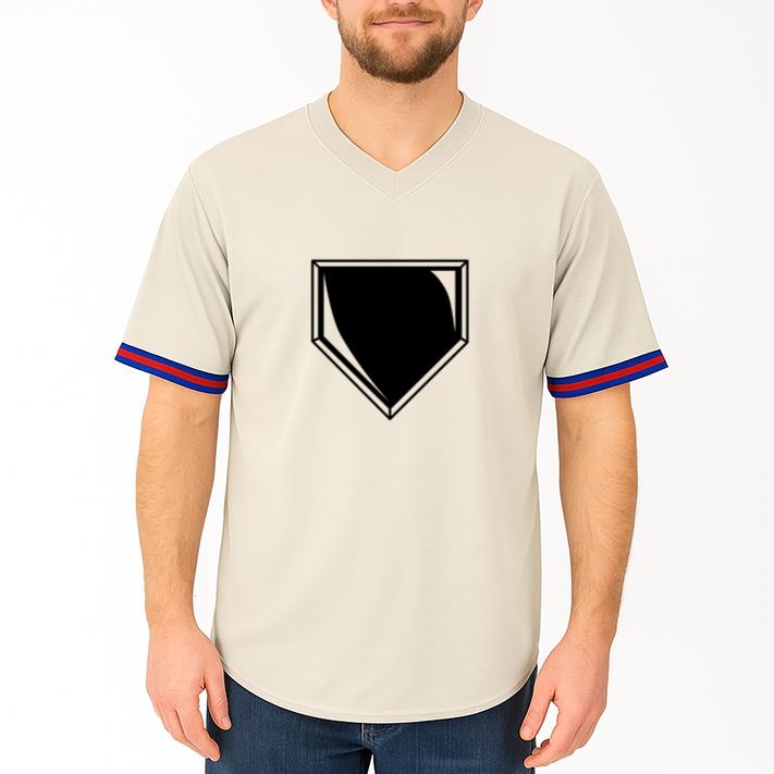Baseball Base Cut Out Baseball Jersey - Image 4