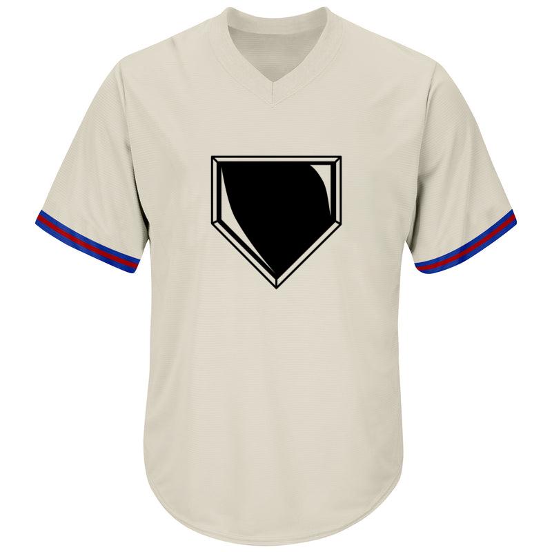 Baseball Base Cut Out Baseball Jersey - Image 2