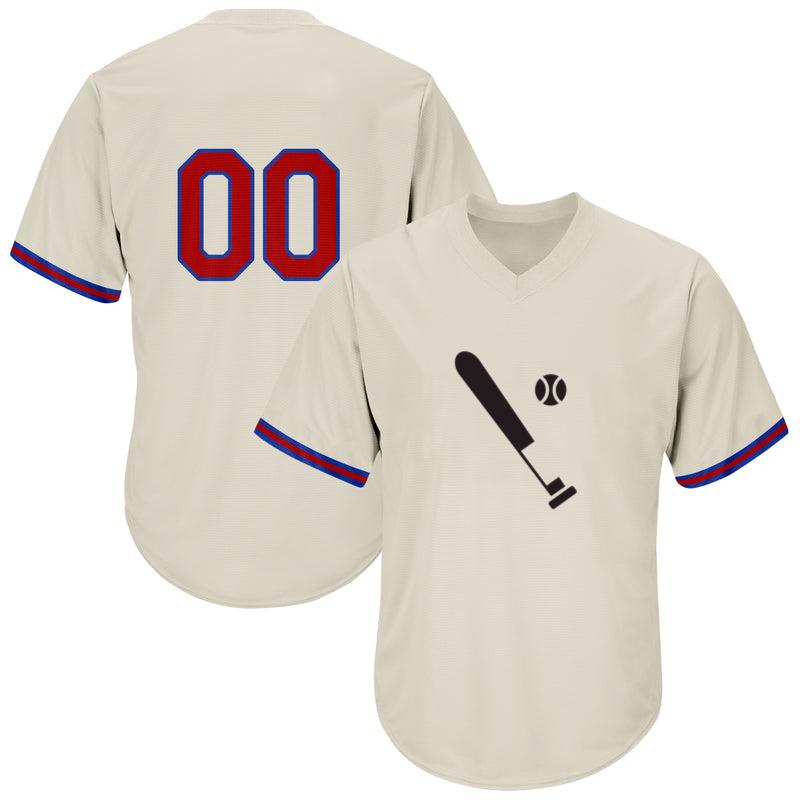 Baseball Bat And Ball Black Baseball Jersey