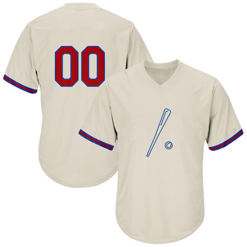 Baseball Bat And Ball Stroke Baseball Jersey