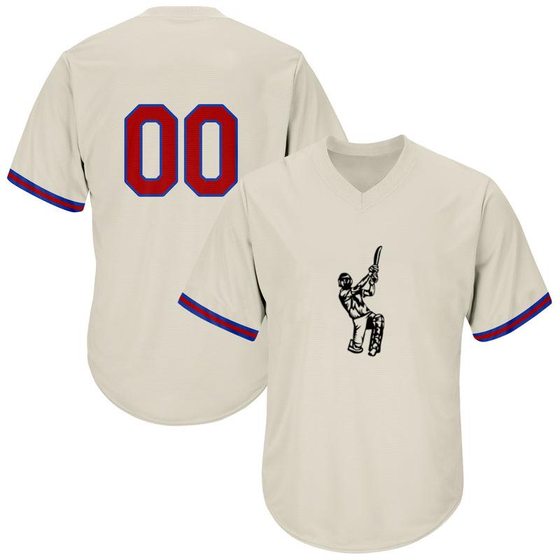 Baseball Bat Player Cut Out Baseball Jersey