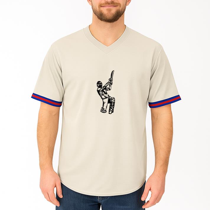 Baseball Bat Player Cut Out Baseball Jersey - Image 4