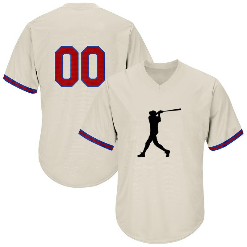 Baseball Batter Silhouette Player Baseball Jersey