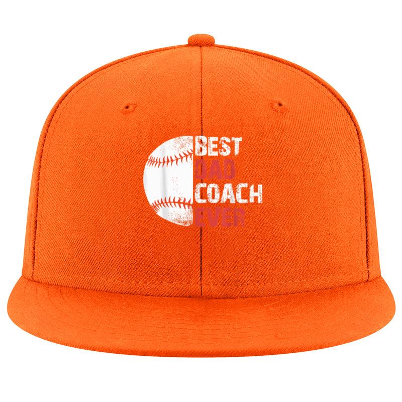 Baseball Best Dad Coach Ever Cap - Image 2