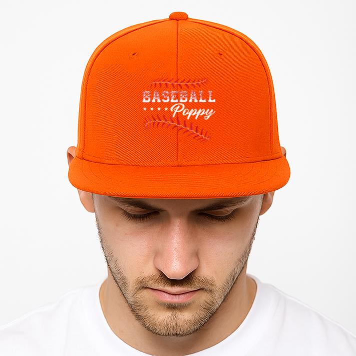 Baseball Poppy Sports Cap - Image 4