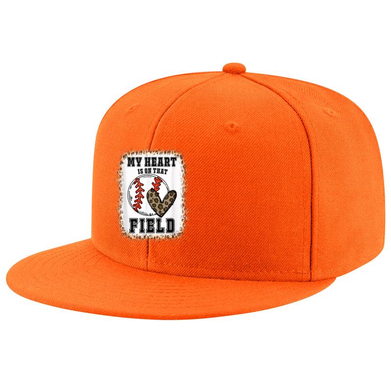 Bleached My Heart Is On That Field Baseball Cap