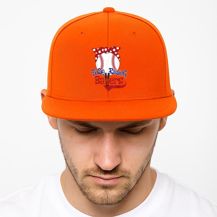 Busy Raising Ballers Baseball Mothers Day Cap - Image 4