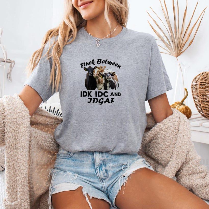 Cow Stuck between T-Shirt - Image 3