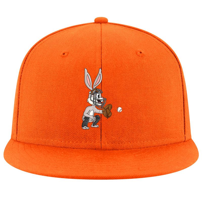 Easter Day Rabbit Baseball Catcher Cap - Image 2