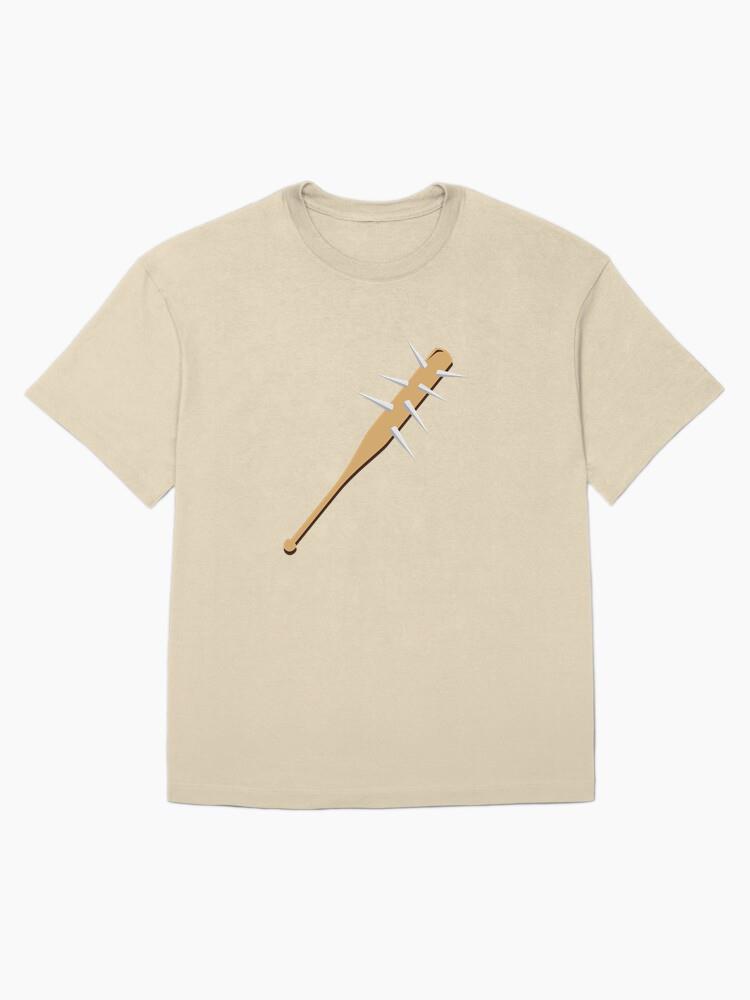 Nail Bat Semi Flat Weapons Oversized T-Shirt - Image 4