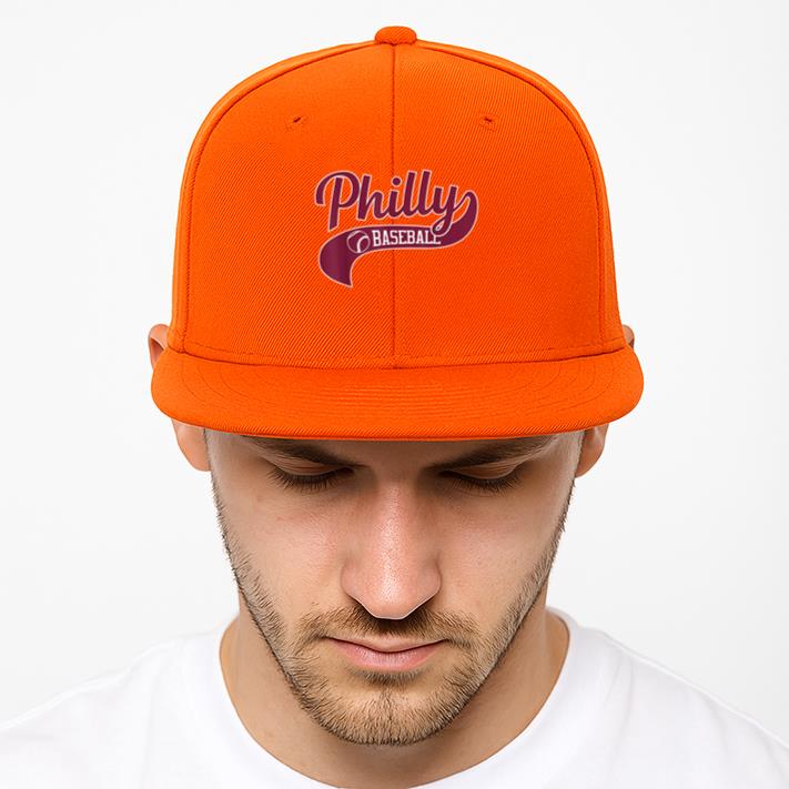 Retro Philadelphia Baseball Vintage Philly Cap - Image 4