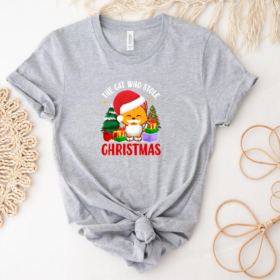 The cat who store christmas T-Shirt