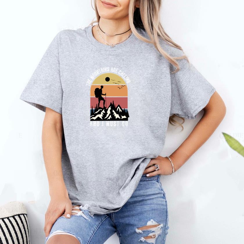 The mountains are calling and i must go T-Shirt - Image 2