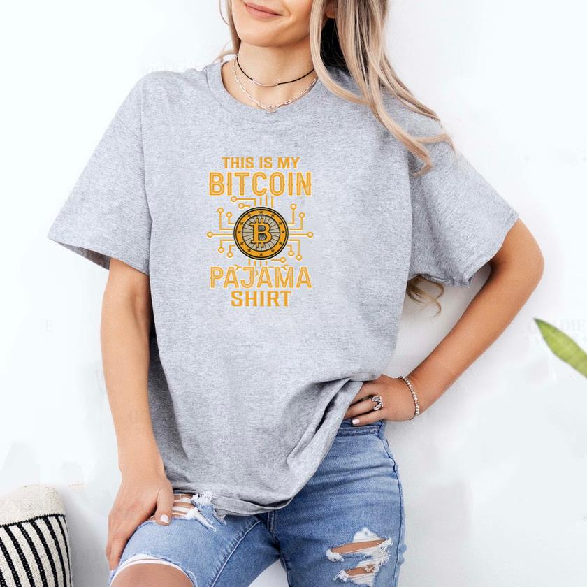 This is My Bitcoin Pajama Shirt T-Shirt - Image 2
