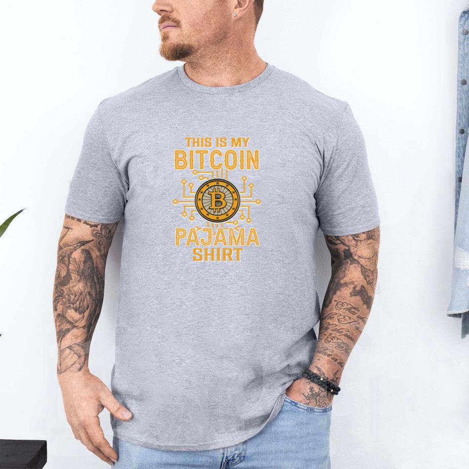 This is My Bitcoin Pajama Shirt T-Shirt - Image 4