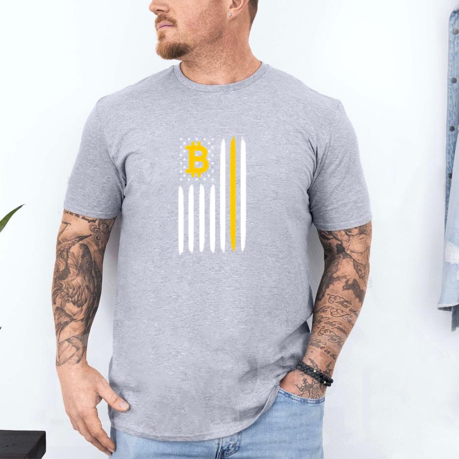 Usa Flag Bitcoin T-Shirt - Image 4
