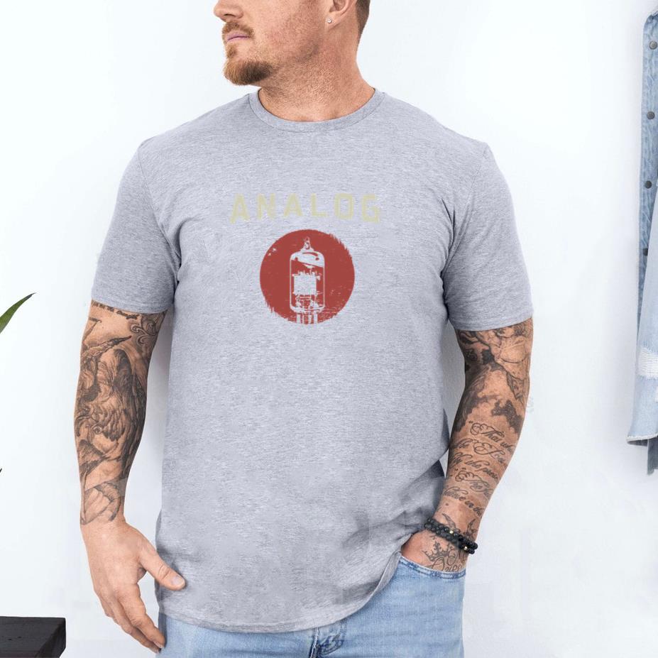 Vacuum tube amp analog vintage retro T-Shirt - Image 4